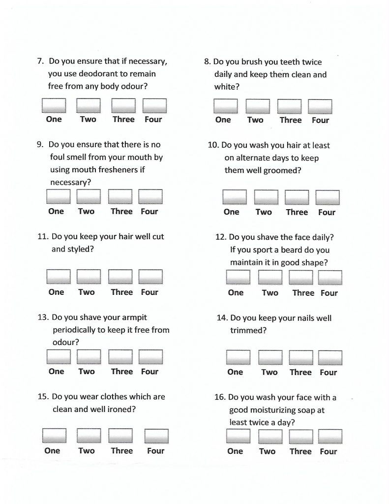 Create a Great First Impression; Answer 16 Questions